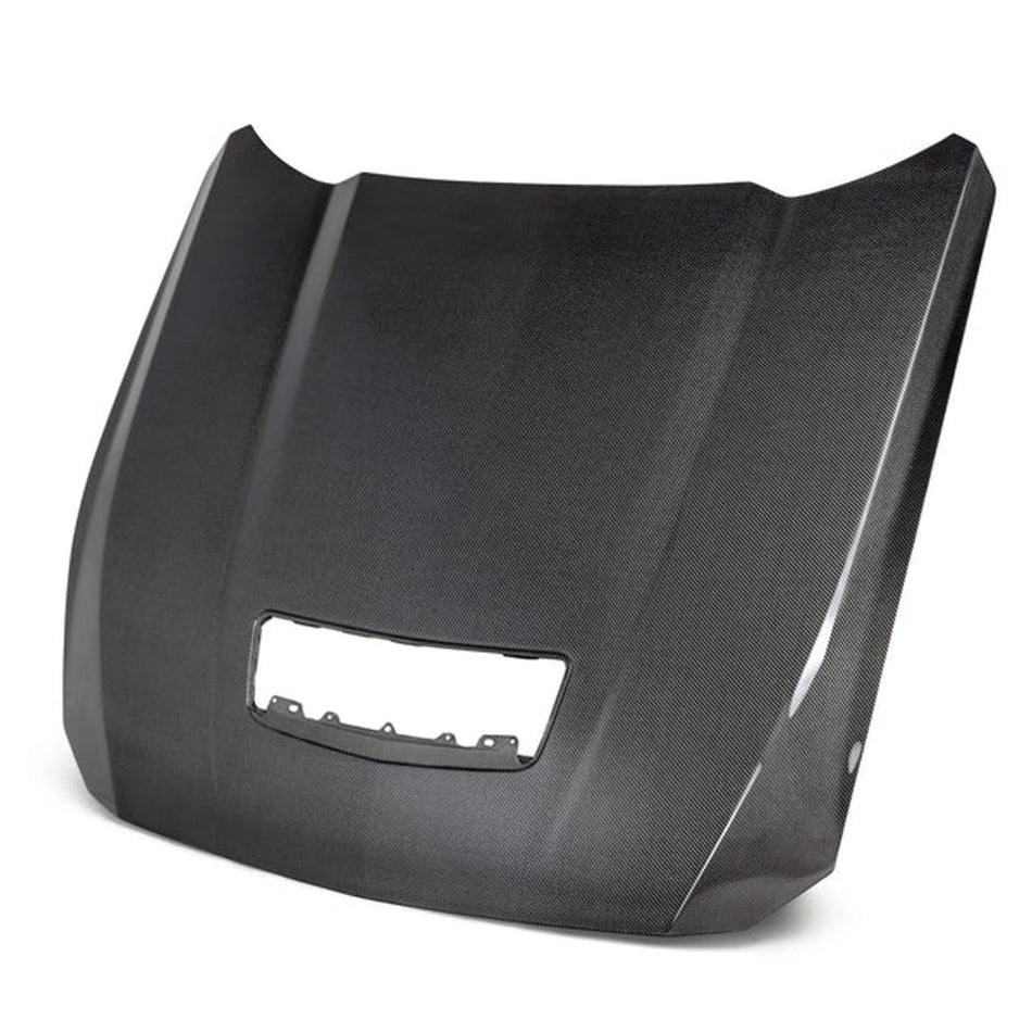 Anderson Composites Double Sided Type-OE Carbon Fiber Hood (2024-2025 Mustang) AC-HD24FDMU-OE-DS