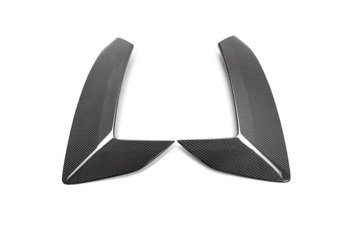 Anderson Composites Carbon Fiber Rear Side Scoop Trim (2020-2021 Corvette C8) AC-SC20CHC8