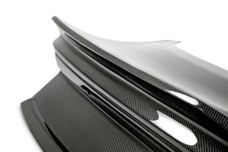 Anderson Composites Carbon Fiber Double Sided Decklid w/Integrated Spoiler (2015-2023 Mustang) AC-TL15FDMU-SA-DS