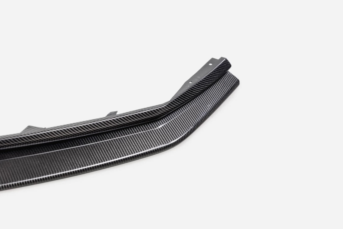 Steeda FFP Carbon Fiber Front Chin Spoiler (2024 - 2025 Dark Horse w/ Handling Package) 710 FFP-FLIP-858-BKCF