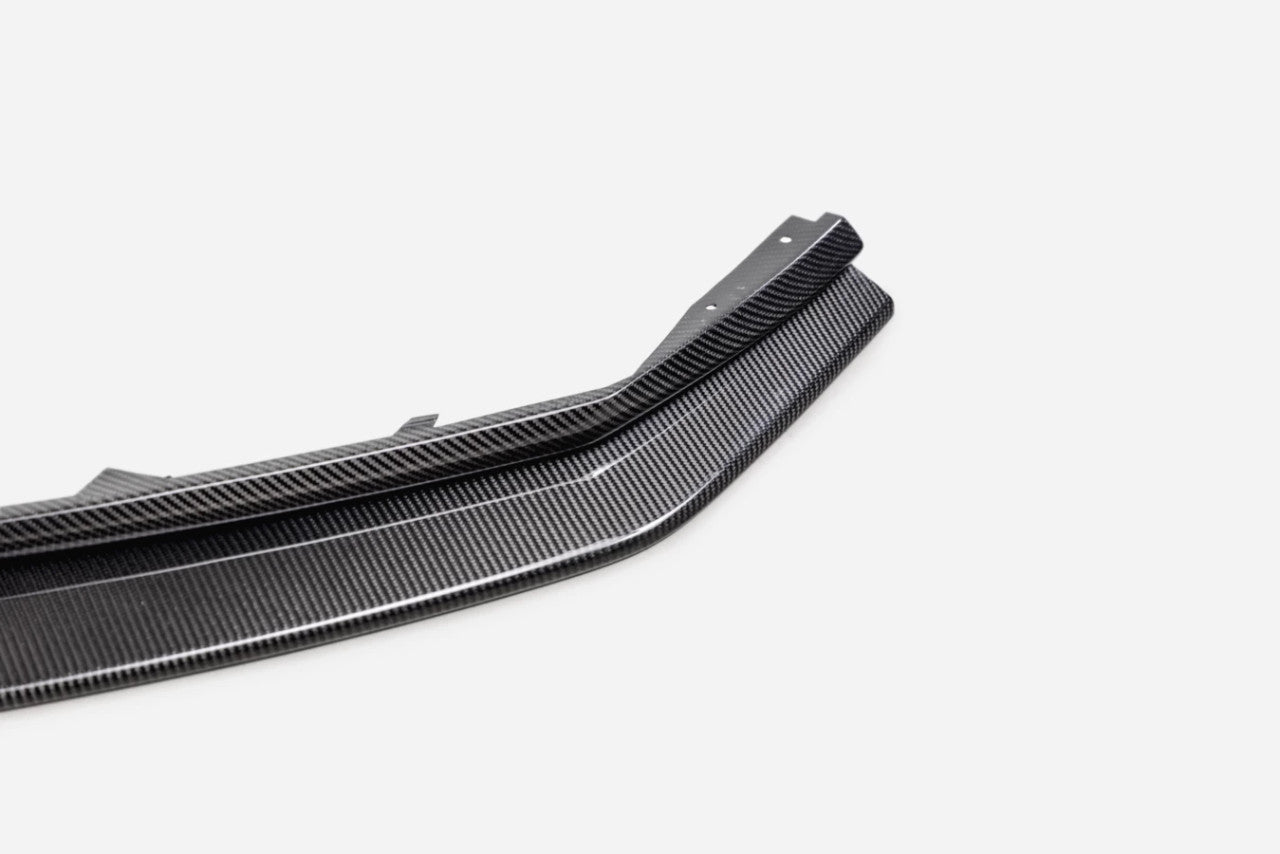 Steeda FFP Carbon Fiber Front Chin Spoiler (2024 - 2025 Dark Horse w/ Handling Package) 710 FFP-FLIP-858-BKCF
