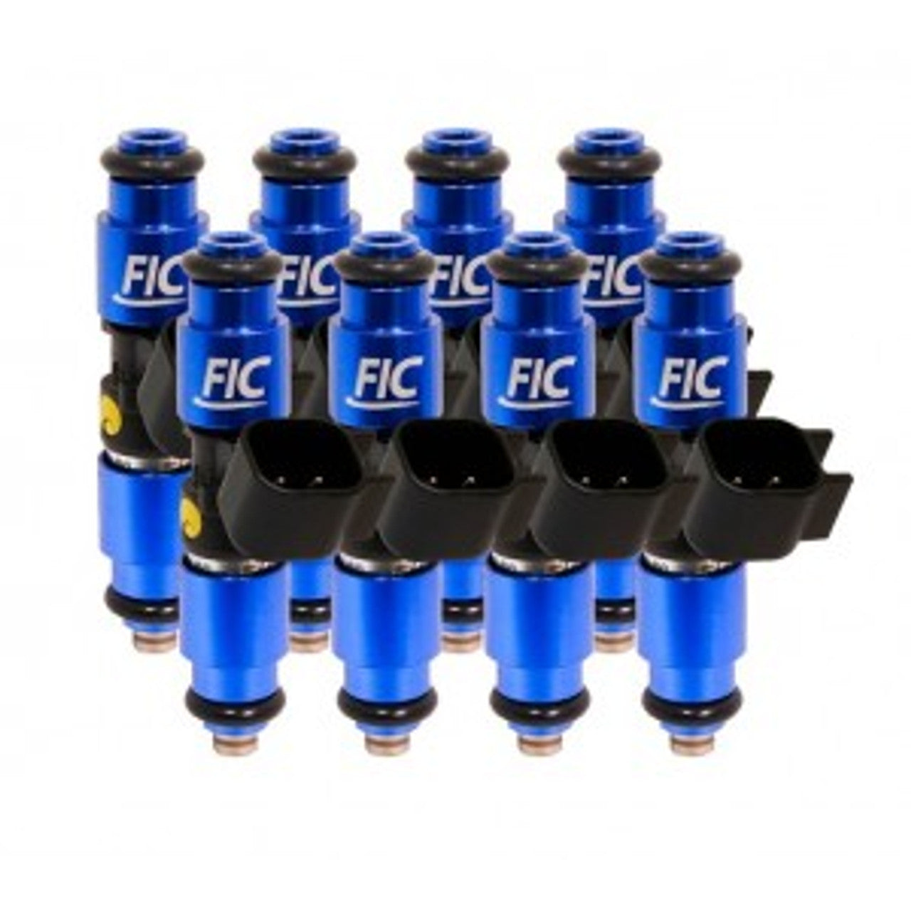 FIC 1440cc Injector Set High Z (2005-2026 Mustang GT / GT350 / Boss 302 / 99-04 Cobra / 2011-2026 F-150) IS403-1440H