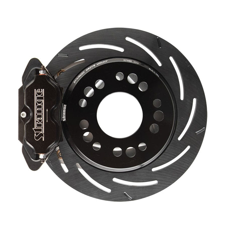 Strange Engineering Pro Series II Drag Race Rear Brake Kit - 2-Piece Rotors (1997 - 2014 Corvette / 2010 - 2015 Camaro) - B1724WC2