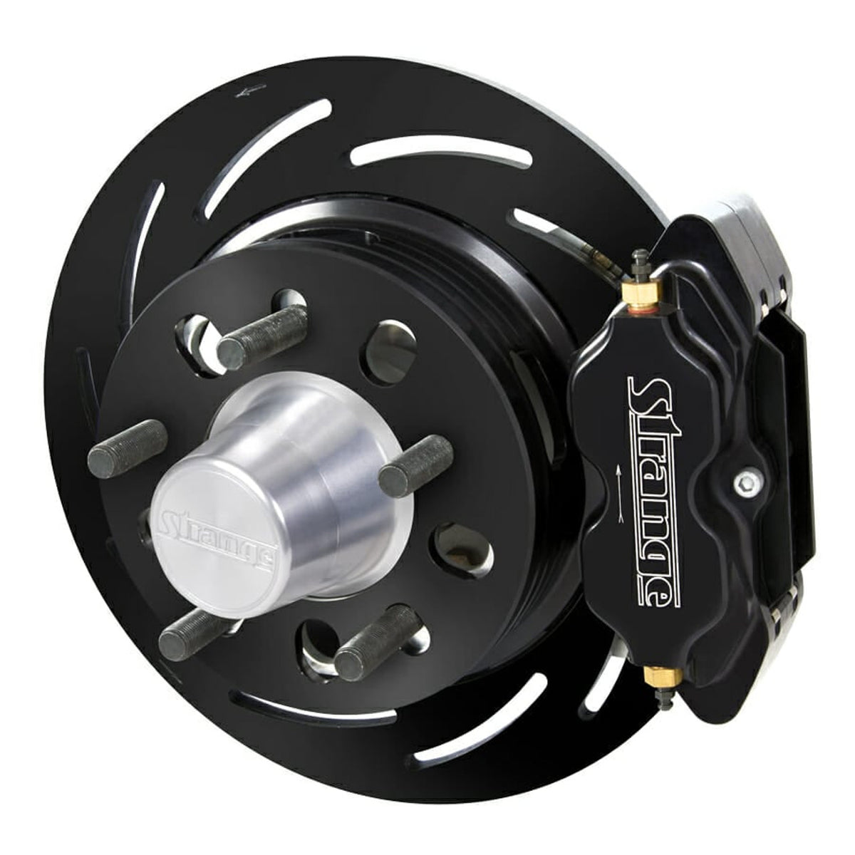 Strange Engineering Pro Series II Drag Race Front Brake Kit 4 3/4" BC - 2-Piece Rotors (1993 - 2002 Camaro / Firebird) - B4180WC2
