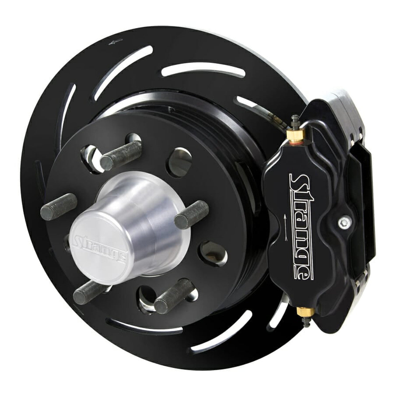 Strange Engineering Pro Series II Drag Race Front Brake Kit 4 3/4" BC - 2-Piece Rotors (1993 - 2002 Camaro / Firebird) - B4180WC2