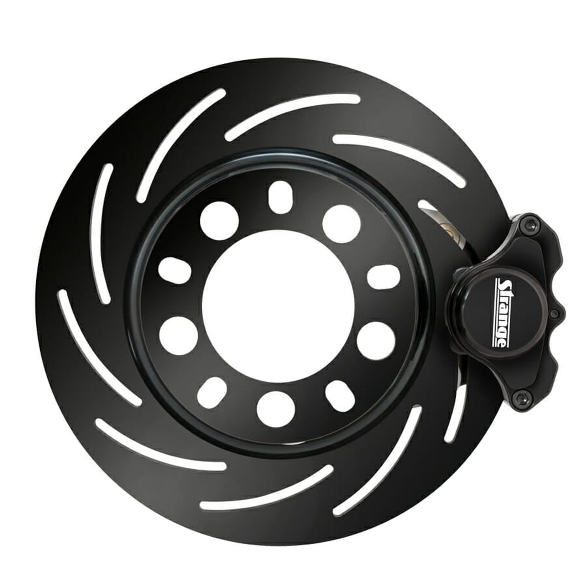 Strange Engineering Pro Series Drag Race Front Brake Kit - Reuses OEM Hubs - 1-Piece Rotors (1998 - 2002 Camaro / Firebird) - B4479WC
