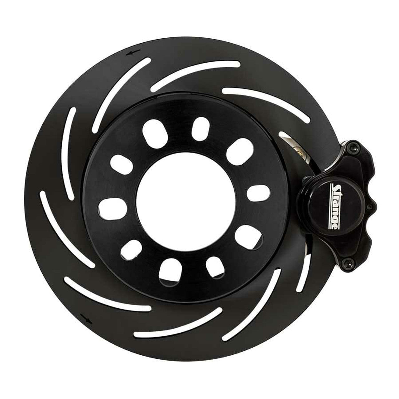 Strange Engineering Pro Series II Drag Race Front Brake Kit - Reuses OEM Hubs - 2-Piece Rotors (1998 - 2002 Camaro / Firebird) - B4479WC2