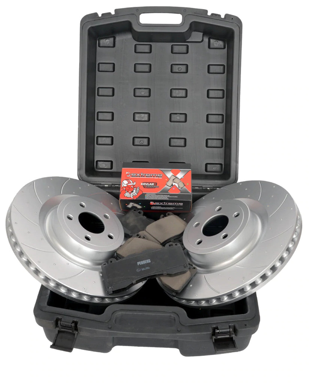 Pedders SportsRyder Front Brake Kit (2015-2023 Mustang GT w/ Performance Pack) PED-BK003
