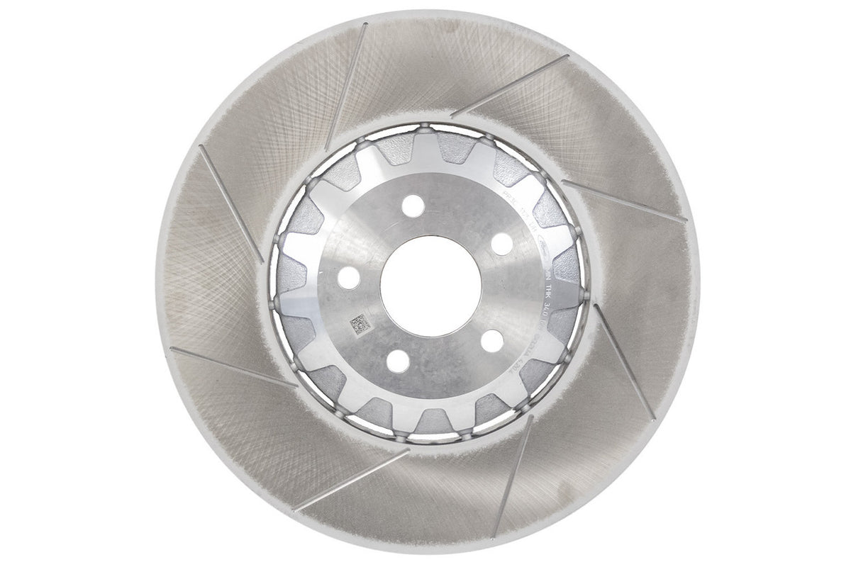 Steeda Two-Piece Slotted Front Rotor Set (2024 - 2026 Mustang GT / Dark Horse) 555-6049