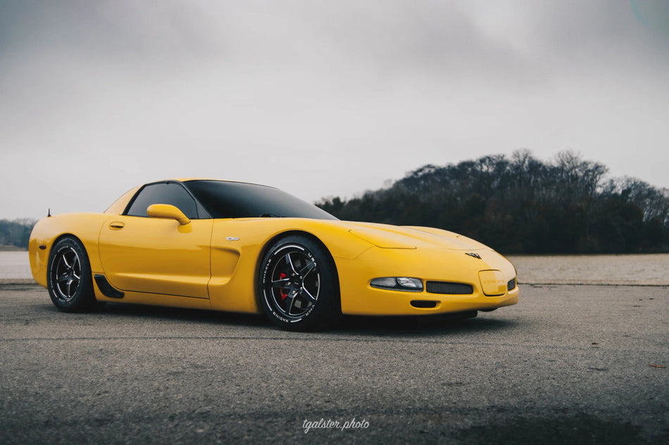VMS Street Drag Race V-Star 18x9.5 FR / 18x10.5 RR Wheel Package (1997-2004 C5 Corvette) VWST052 & VWST039