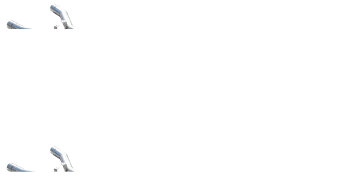 ARH Long Exhaust System 1-7/8" Header Off Road X-Pipe (2006 - 2013 Corvette C6 Z06) Z06-06178300LSNC