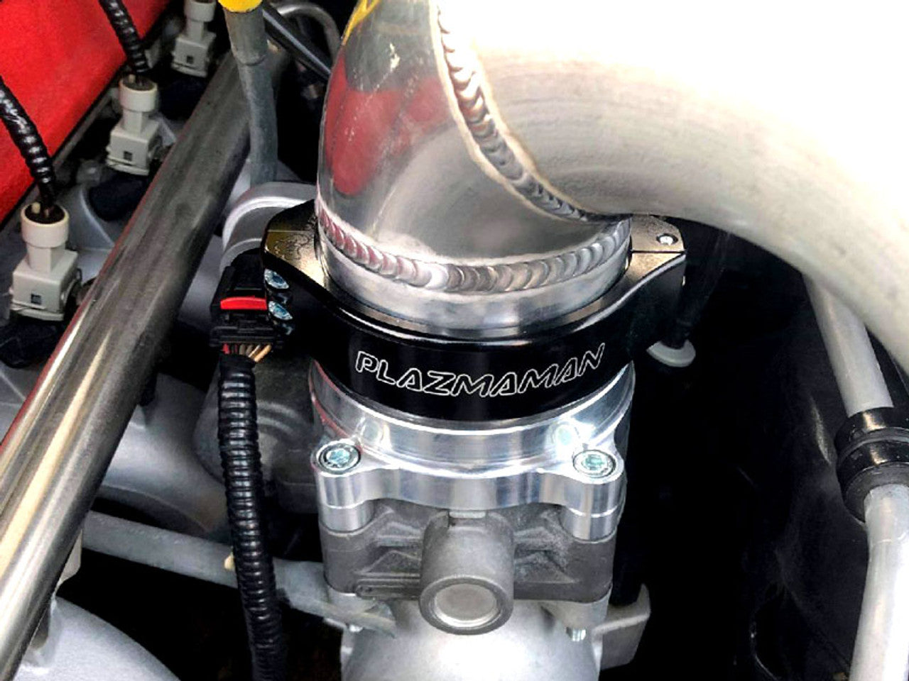 Plazmaman Throttle Body Adapter DBW Bosch 68 to 2.75" Plazmaclamp