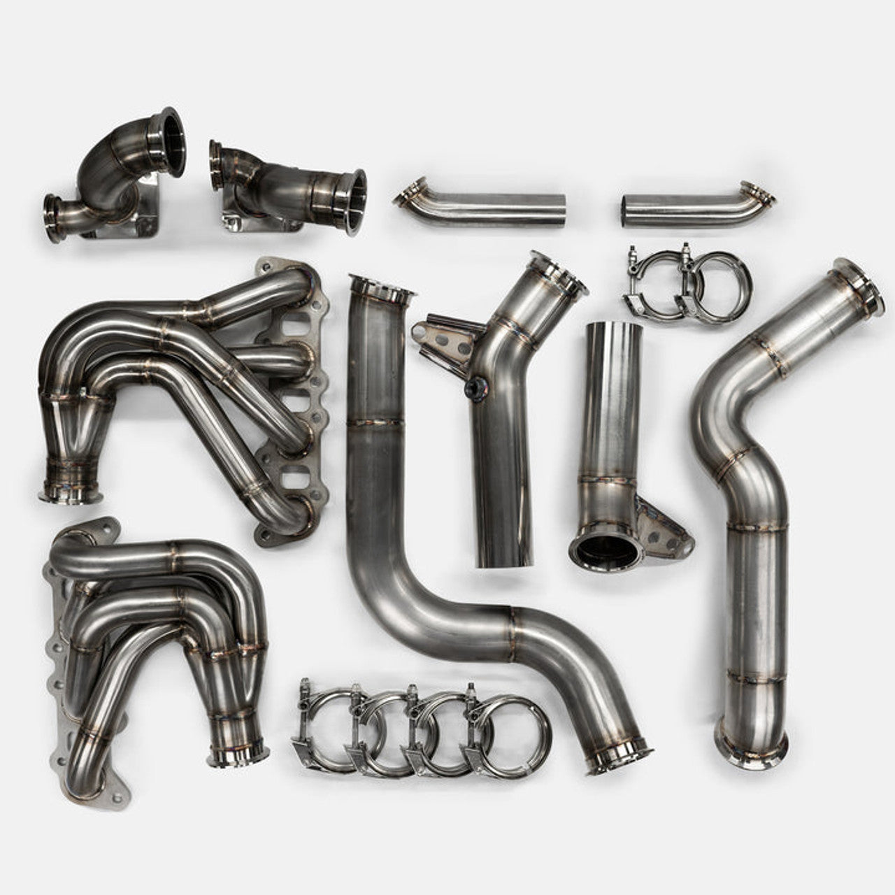 AldoWelds Top Mount Twin Turbo Base Kit (2015-2023 F150)