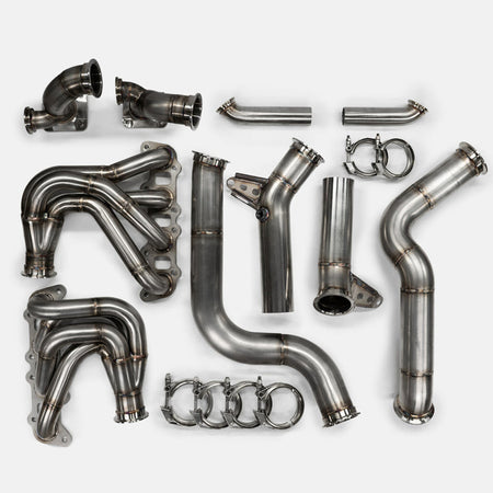 AldoWelds Top Mount Twin Turbo Base Kit (2015-2023 F150)