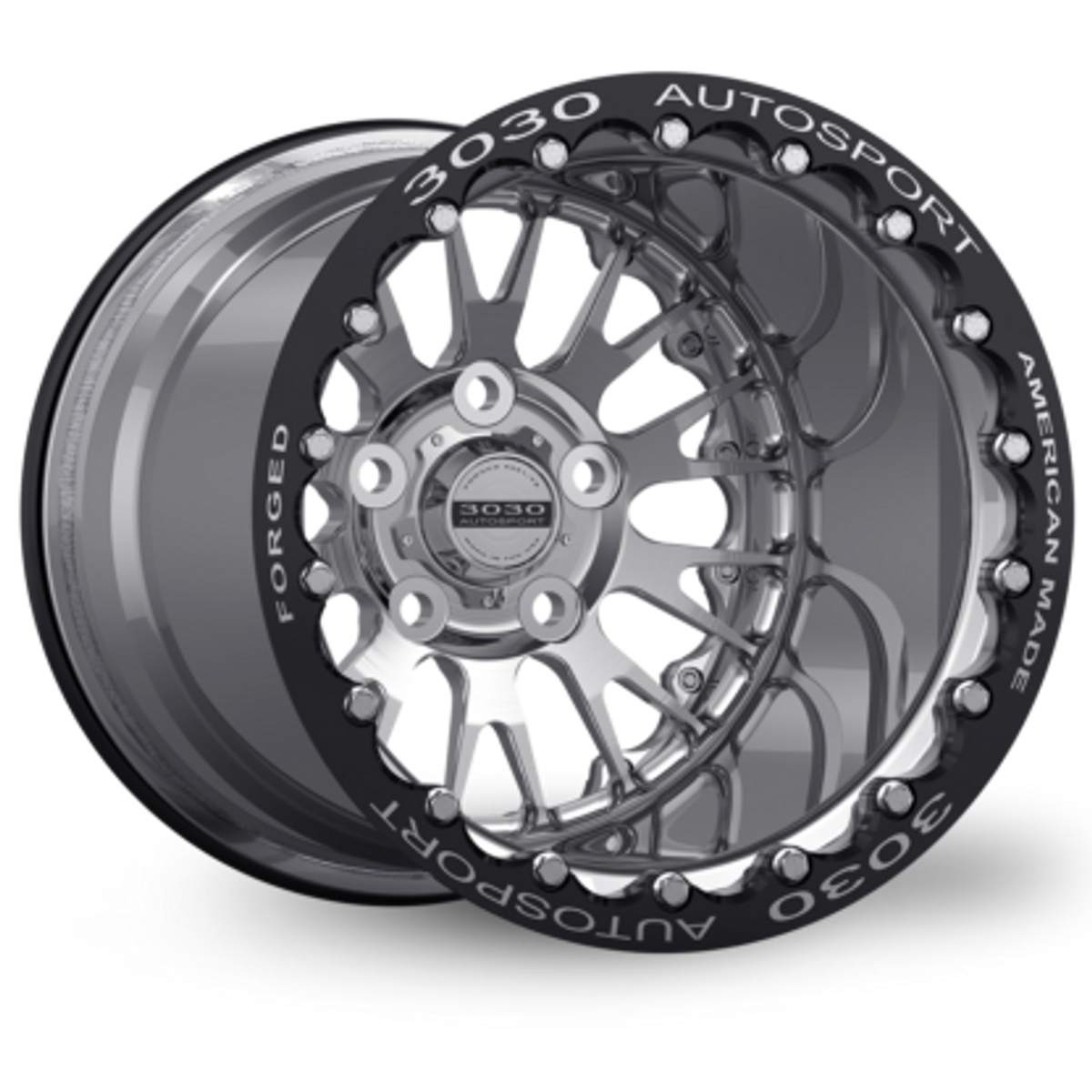 3030 Autosport Legend 18x5 & 17x10 Drag Pack (2015-2023 Mustang / 2024 Mustang)