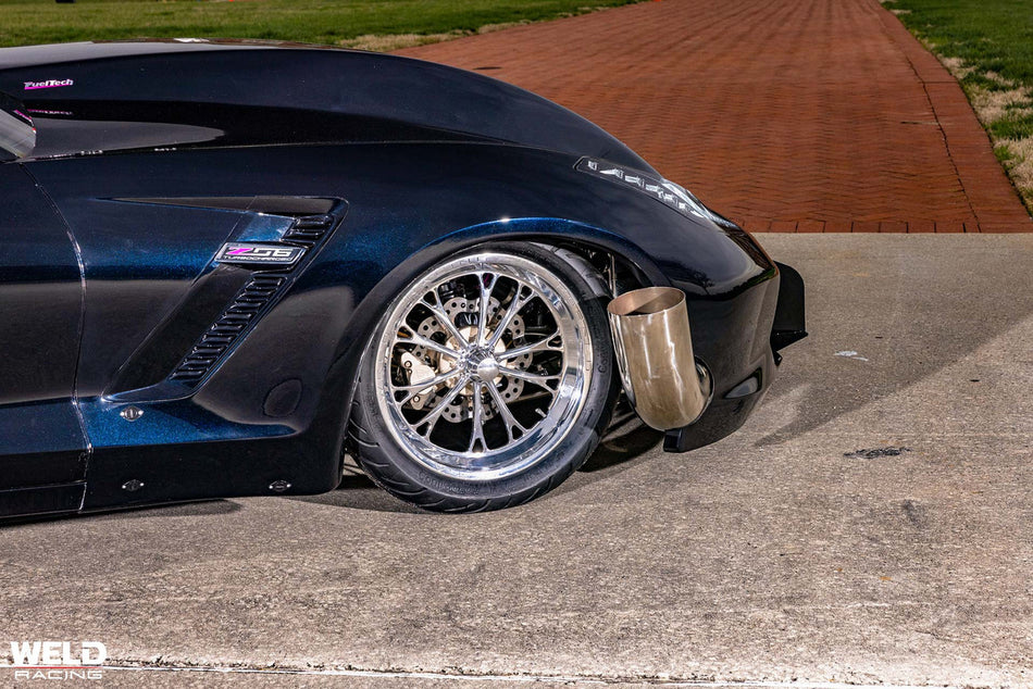 Weld 18x6 V-Series 1-Pc Frontrunner 5x4.5 BP 3.2 BS Polish (05-23 Mustang / 2024 Mustang) 84P1806206