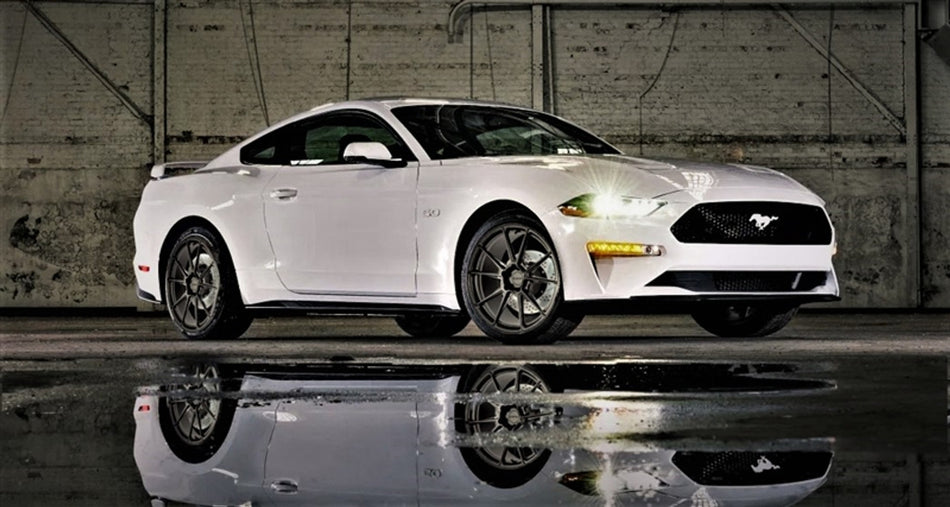 Shelby American Next Gen Wheels Matte Black Set (2005 - 2025 Mustang / 2007 - 2014 Shelby GT500) EH182MB-SET