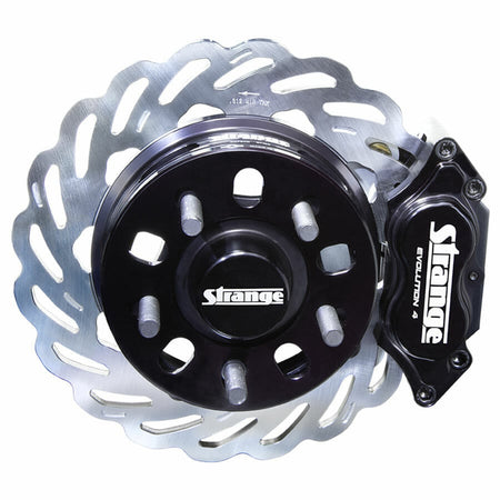 Strange Engineering Evolution Dynamic Drive Mount Drag Race Front Brake Kit 4 1/2" BC (2005 - 2014 Mustang) - B4152WCE