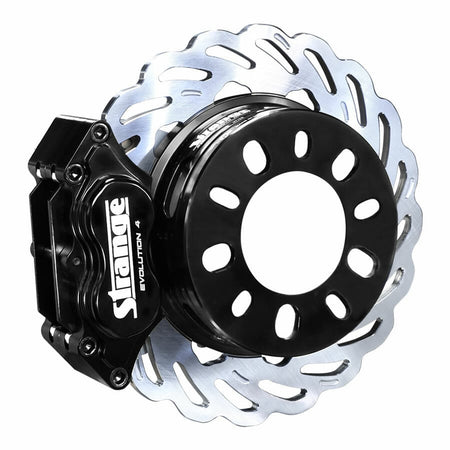 Strange Engineering Evolution Dynamic Drive Mount Drag Race Front Brake Kit - Reuses OEM Hubs (1998 - 2002 Camaro / Firebird) - B4179WCE