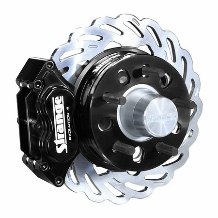 Strange Engineering Evolution Dynamic Drive Mount Drag Race Front Brake Kit 4 3/4" BC (1993 - 2002 Camaro / Firebird) - B4180WCE