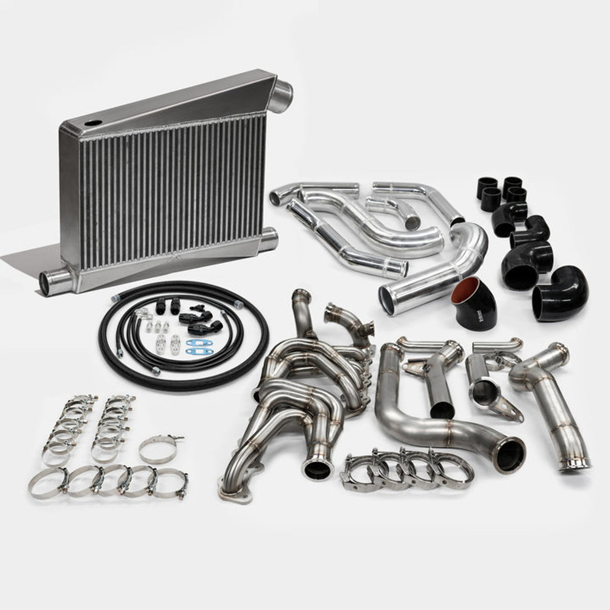 AldoWelds Top Mount Twin Turbo Complete Kit (2015-2023 F150)