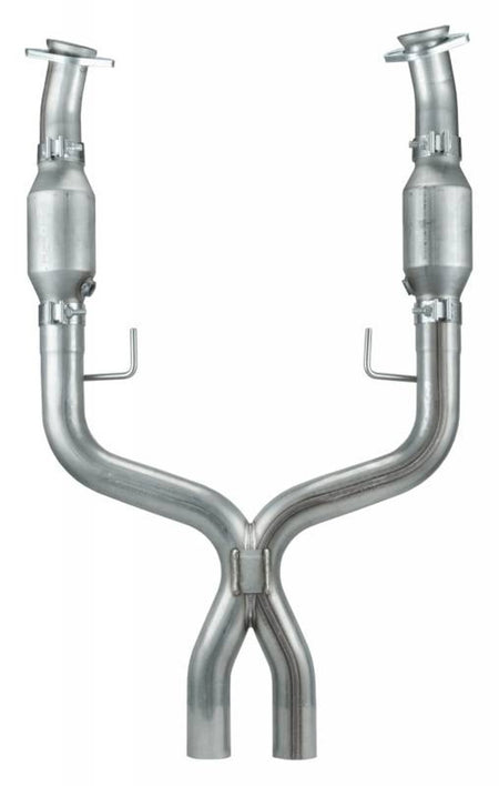 Pypes Long Tube Headers w/ EPA Catted X-Pipe Kit (2005 - 2010 Mustang) HDR55SEK