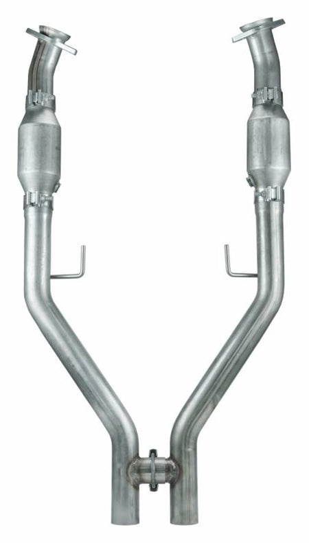 Pypes Long Tube Headers w/ EPA Catted H-Pipe Kit (2005 - 2010 Mustang) HDR55SEH