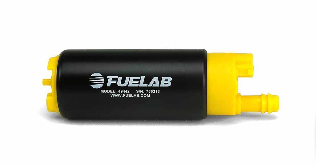 FUELAB 340LPH In-Tank Fuel Pump 340LPH with Inlet Inline With Outlet - 49442