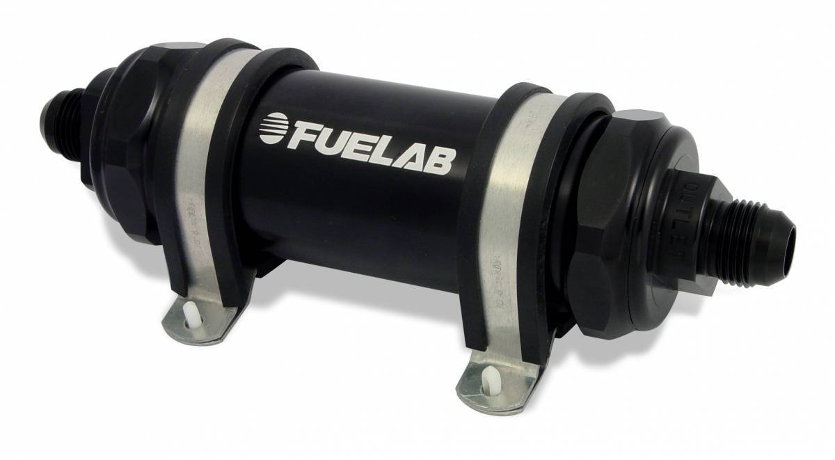 6AN 40-Micron Long In-Line Fuel Filter - 82811
