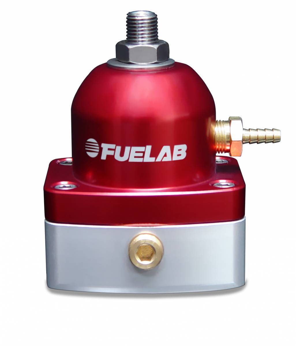 Fuelab - In-Line Carburated Fuel Pressure Regulator 6AN In/6AN Return 4-12 PSI - 52502