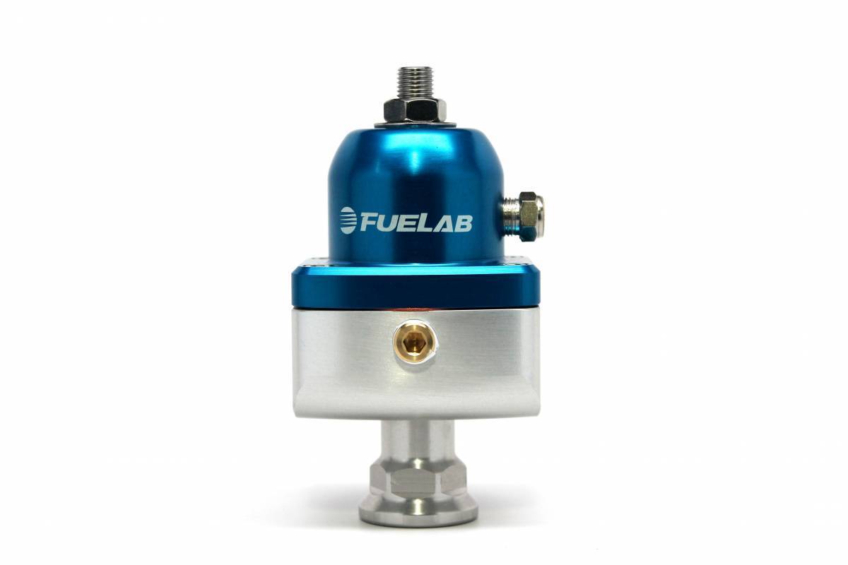 Fuelab - Fuel Pressure Regulator 8AN Inlet / (2) 8AN Outlets/ Large Seat / 4-12 PSI - 55501