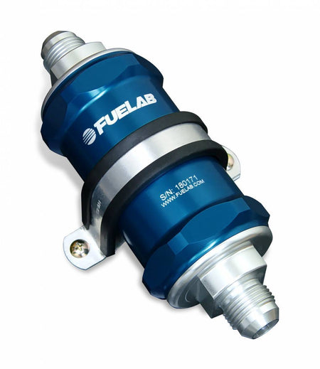 8AN 10-Micron Short In-Line Fuel Filter - 81802