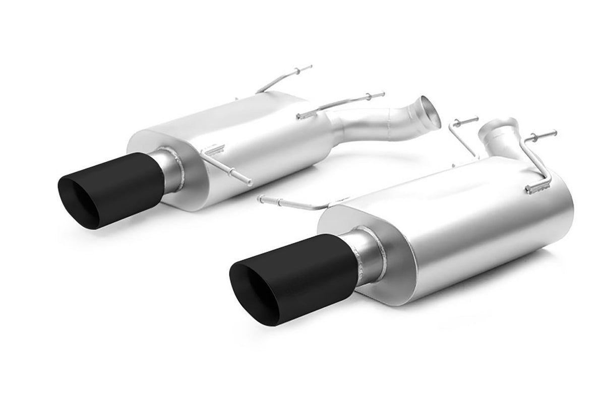 LTH 2.75" Axle Back Exhaust Black Tips (11-14 Mustang GT/11-12 Shelby GT500 ) FDAB00002B