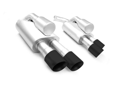 LTH Scorpion 2.75" Axle Back Exhaust Factory Bolt In Black Tips (2018-2023 Mustang) FDAB00008B