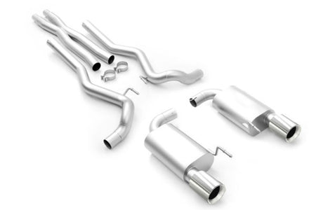 LTH 2.75" Full Cat Back Exhaust System Polished Tips (2015-2017 Mustang GT / 2024 Mustang GT) FDCB00002P