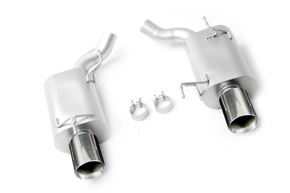 LTH 2.75" Axle Back Exhaust Black Tips (05-10 Mustang GT/07-09 Shelby GT500) FDAB00001B