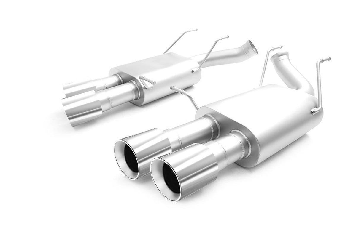 LTH True Dual Axleback Exhaust Polished Tips (13-14 Shelby GT500/13-14 Mustang GT500 Valance) FDAB00003P