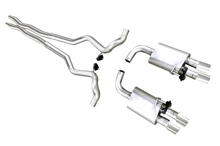 LTH 2.75" Full Catback Exhaust TruDual Polished Tips (2018-2023 Mustang GT) FDCB00006P