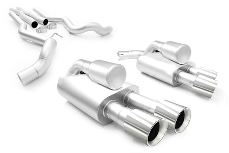 LTH Scorpion 2.75" Catback Exhaust Polished Tips (2018-2023 Mustang) FDCB00008P