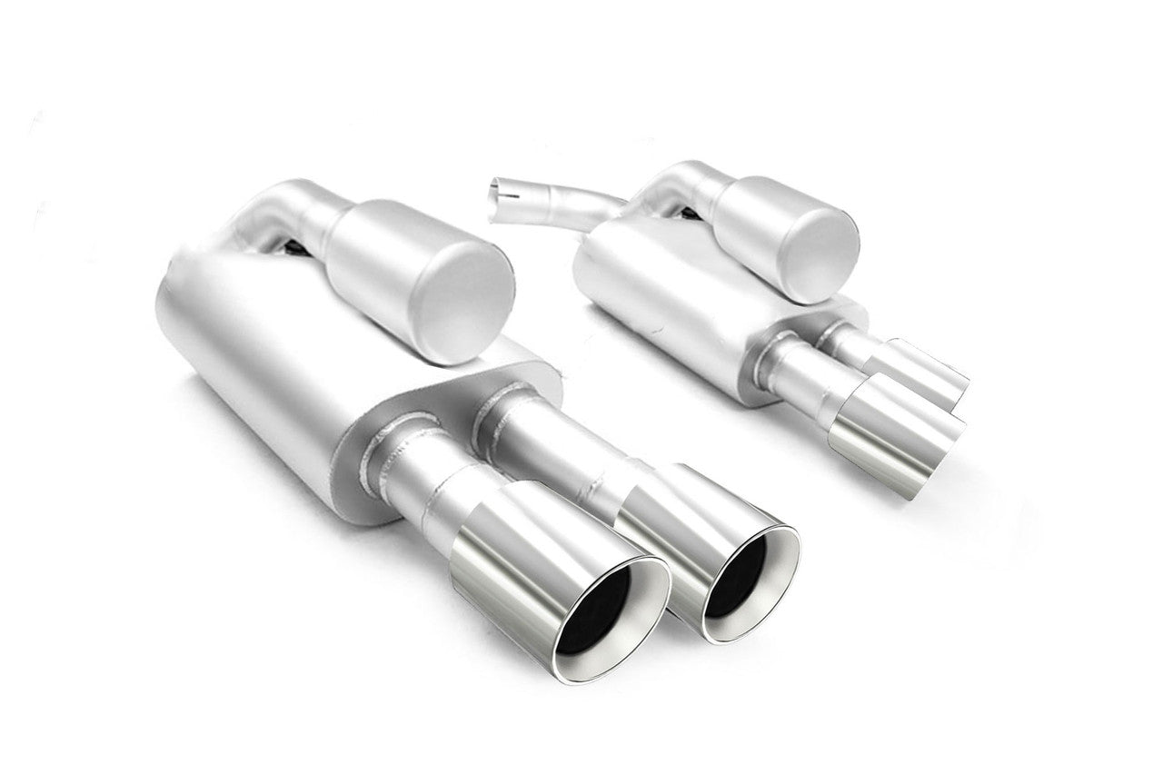 LTH Scorpion 2.75" Catback Exhaust Polished Tips (2018-2023 Mustang) FDCB00008P