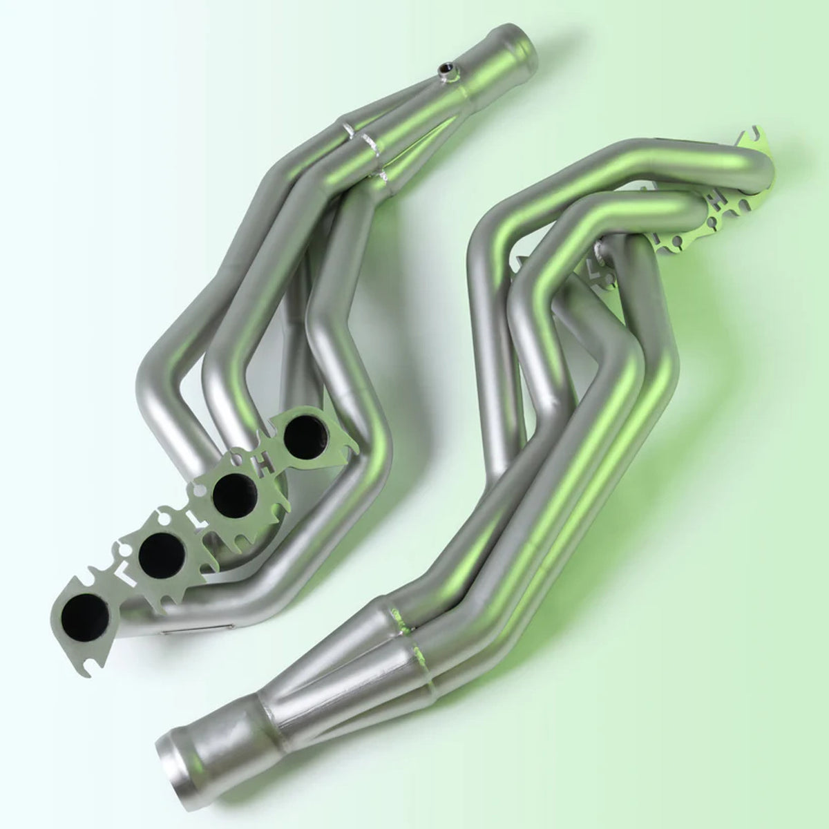 LTH 1-7/8" Equal Length Long Tube Headers and Track Only Connection Pipes (2020 - 2022 Ford Mustang Shelby GT500) FDLH00070T