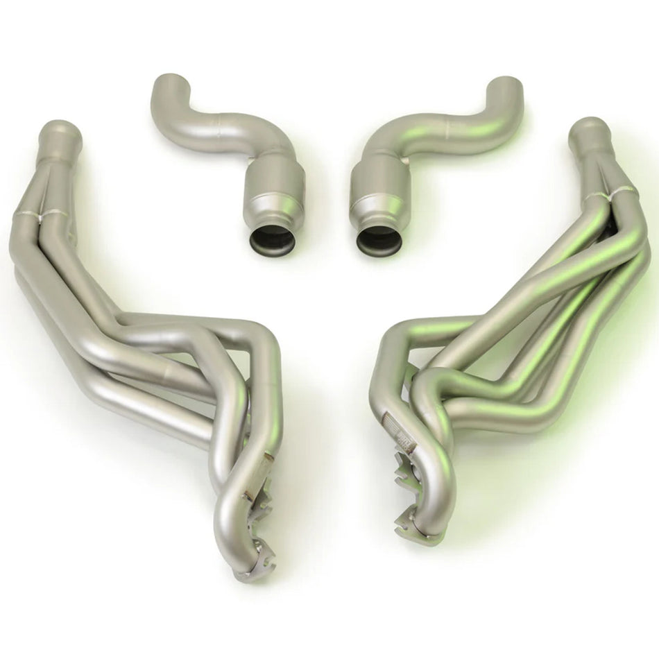 LTH 1-7/8" Equal Length Long Tube Headers and Track Only Connection Pipes (2020 - 2022 Ford Mustang Shelby GT500) FDLH00070T