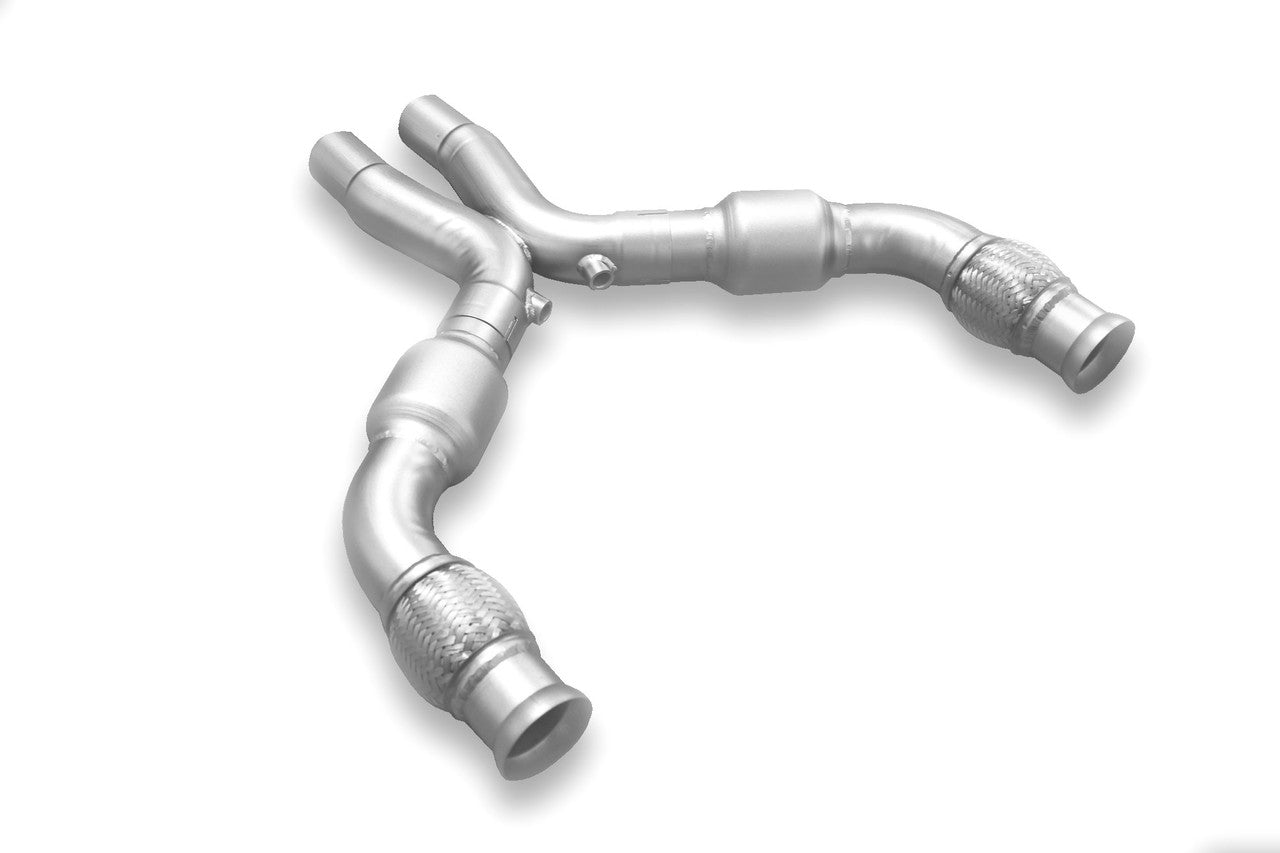 LTH 2.75" X-Pipe ECOf Catted Titan Finish (05-10 Mustang GT) FDXP00007T