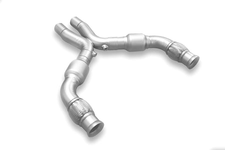 LTH 2.75" X-Pipe ECOf Catted Titan Finish (05-10 Mustang GT) FDXP00007T