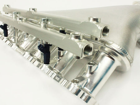 Plazmaman BA/BF/FG Inlet Manifold 12 Injector Twin Rail XR6-BILLET-INLET-TWIN