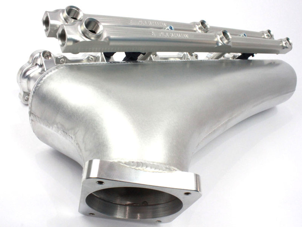 Plazmaman BA/BF/FG Inlet Manifold 12 Injector Twin Rail XR6-BILLET-INLET-TWIN