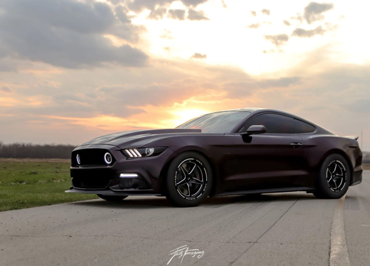 VMS 18X5 Front Street Drag Race Wheel (2005-2023 Mustang / 2024 Mustang) VWST014