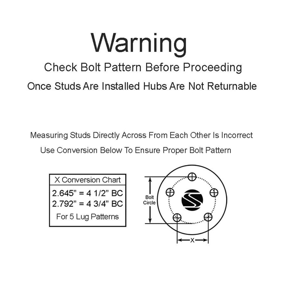 Strange Pro Series H/D Front Brake Kit 4.5" BC (1994-2004 Mustang) B4146WC