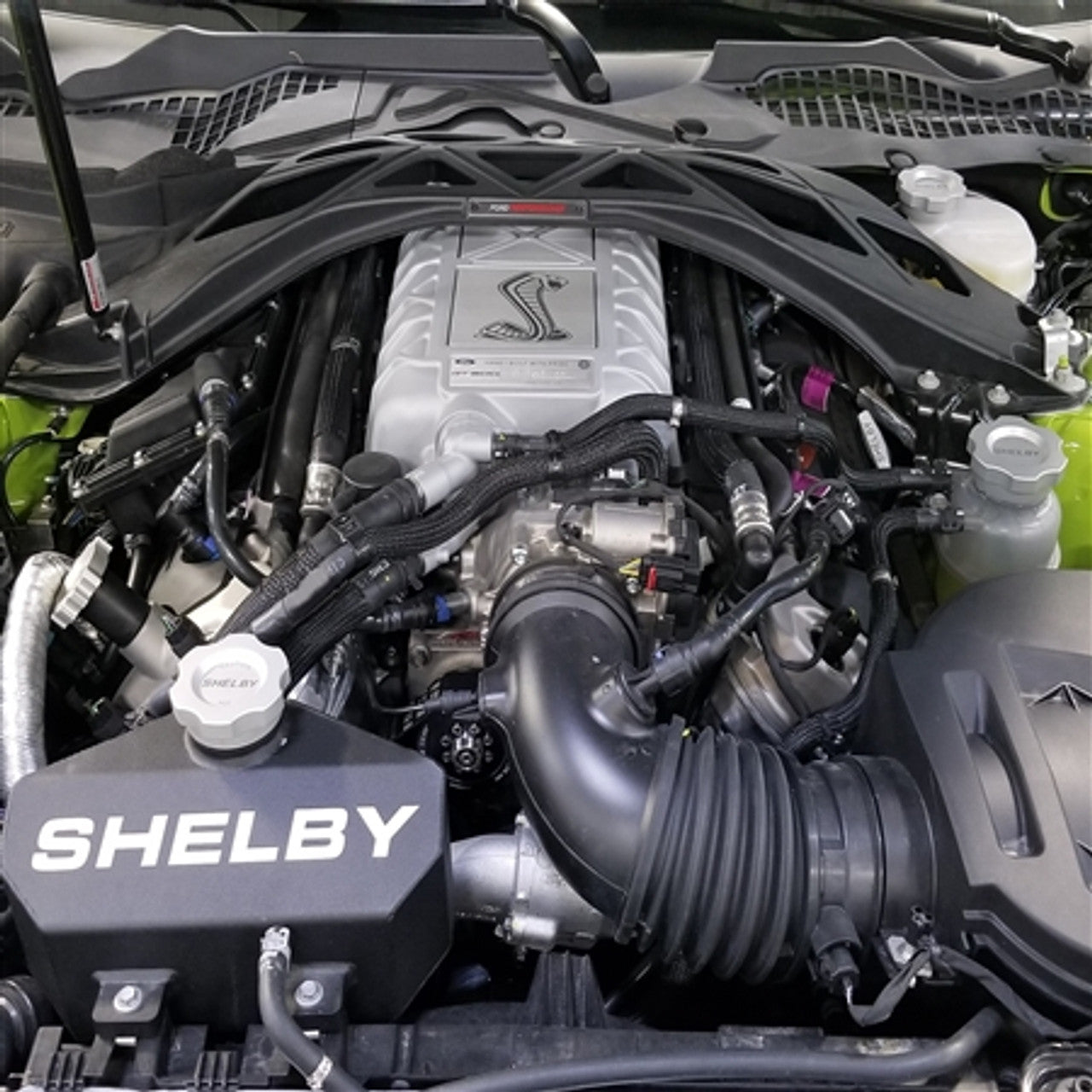 Shelby American GT500 6 Piece Engine Cap Set (2016 - 2022 Shelby GT500) GT0067