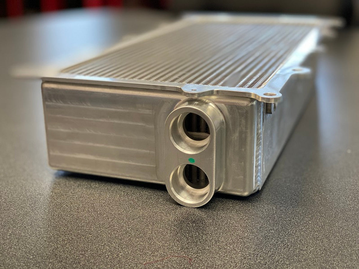 Whipple Super High Density Intercooler 1" to 1" - Whipple Block (2020 - 2022 Shelby GT500 / 2023 - 2026 Raptor R) 5000188-01